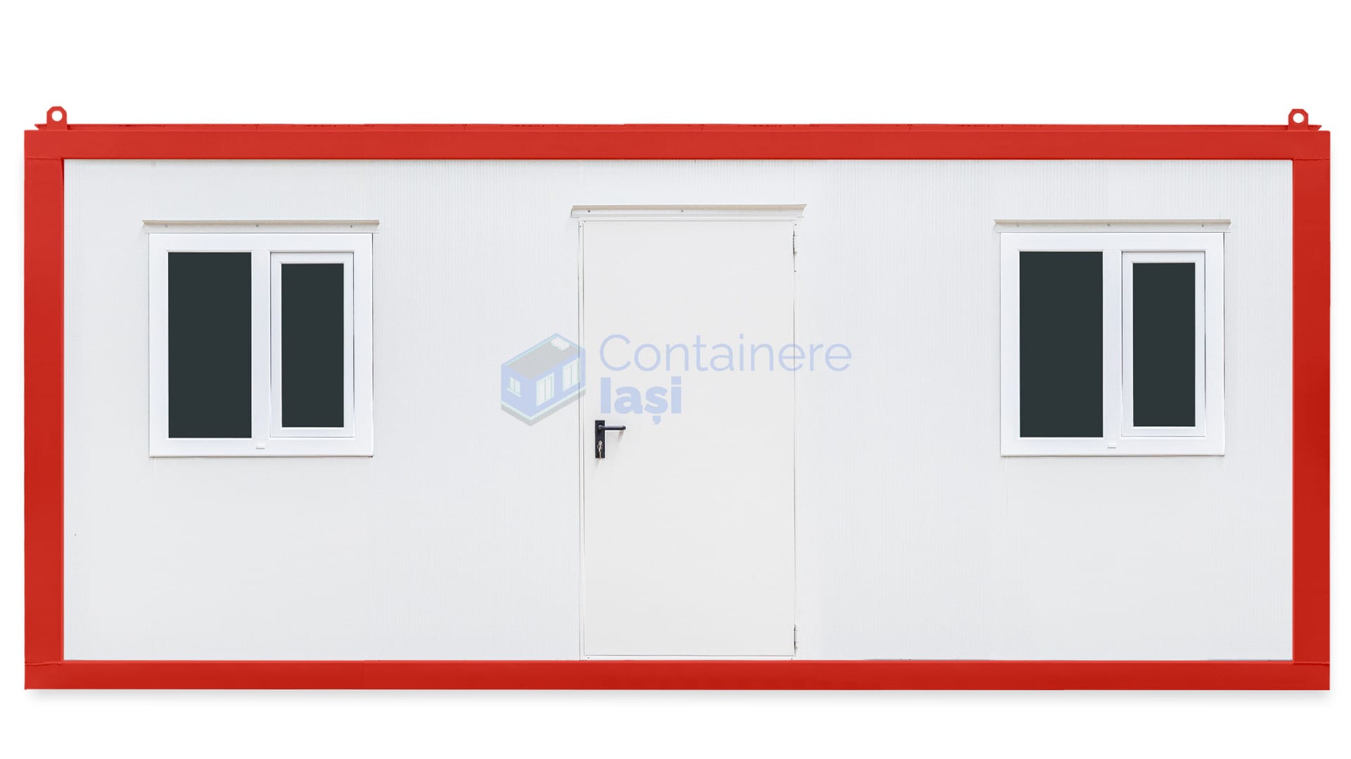 container santier iasi 6metri 2geamuri rosu